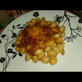 El cooksnap de Leona Benitez Miranda cuando hizo Ñoquis de papas con salsa c/pollo(a elección).