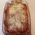 El cooksnap de Rubén Segura Haro cuando hizo Espaguetis con chorizo gratinados.