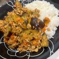 keikotan✱'s cooksnap of when they made ■簡単♪茄子と豚ひき肉のドライカレー■.