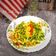 Cooksnap Ain Mohd Kitchen semasa beliau membuat Sayur Campur Sabahan mamaizz.