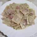 El cooksnap de Andrea Mainardi cuando hizo Salsa de jamón y verdeo para pastas 🍝.