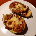 El cooksnap de Laura cuando hizo Berenjenas rellenas de carne.