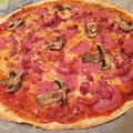El cooksnap de Irene-Guirao cuando hizo Pizza de jamón york, bacon, champiñón y queso.