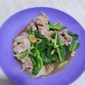 รูป Cooksnap ของ Cookyochi เมื่อเขาทำ ผัดคะน้าหมู