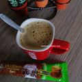Cooksnap Mardiana Jaafar semasa beliau membuat White Coffee Hazelnut.
