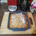 El cooksnap de Oscar Rivera cuando hizo Queque con plátano.