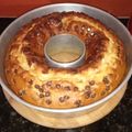 El cooksnap de María Morán cuando hizo Budín de Banana con chispas de chocolate.