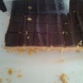Gwen's cooksnap of when they made Ms. Charlotte's peanut butter cups.