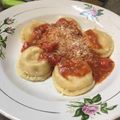 El cooksnap de Jessica Martinez cuando hizo Sorrentinos con masa casera.