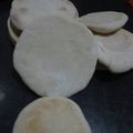 El cooksnap de Lorena Lencina cuando hizo Pan árabe.