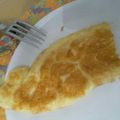 El cooksnap de Nico Juarez cuando hizo Omelette con queso.