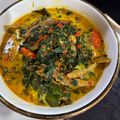 Cooksnap dari nfyb untuk resep 106)sayur daun singkong teri kuah santan