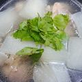 賴小孟 的 香菜蘿蔔雞湯 cooksnap