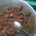 Cooksnap dari suliati untuk resep Daging suwir pedas manis