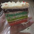 Cooksnap dari Nok Alit untuk resep Rainbow Cake Ny.Liem versi Kukus lapis buttercream Lembut Enak