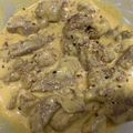 El cooksnap de Arantza cuando hizo Pollo con salsa de cacahuete, cúrcuma y curry.