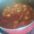 El cooksnap de Jhonathan Vera cuando hizo Guiso de verduras con fideos y carne para mi hijo.
