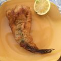 El cooksnap de Magda Calderón cuando hizo Pescado frito.