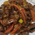 El cooksnap de Eduardo Gutiérrez cuando hizo Wok de ternera y verduras estilo chino.