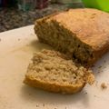 El cooksnap de Natalia Line cuando hizo Budín de banana imbatible y sin Tacc.