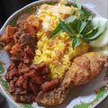 Cooksnap dari intan sri untuk resep Nasi kuning kukus untuk tumpeng tidak ambyar