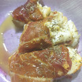 El cooksnap de Lorena Moreno cuando hizo Bacalao al horno con jamón y salsa de miel.