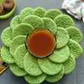 Cooksnap dari Lies Nur Oktariani untuk resep Serabi pandan kuah kinca