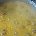 El cooksnap de Maria Godino cuando hizo Albóndigas con salsa de almendras.