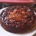 El cooksnap de Silvia Castro cuando hizo Torta de manzana invertida con aceite.