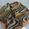Cooksnap dari Fatimah Alqadri untuk resep Bolu marmer putih telor