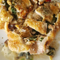 Cooksnap dari Liesda Damayanti untuk resep Ayam Panggang isi Bayam Keju, sangat mudah dan super yummy