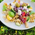 Rachel's cooksnap of when they made Summer pasta.