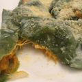 El cooksnap de JuniorCook cuando hizo Sorrentinos de espinaca rellenos de zapallo cebolla y queso.