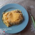 El cooksnap de Ale 🐬🌹 cuando hizo Polenta rellena liviana.
