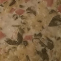 El cooksnap de Patricia Rosales Perez🇺🇾 cuando hizo Masa casera: tarta de zapallitos+tartita de jamón+dos empanadas.
