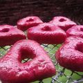 Cooksnap dari Ann🌸🏞 untuk resep Eggless Donat Buah Naga menul