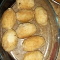 El cooksnap de Juana Gonzalez de Villa cuando hizo Salchichas envueltas en puré de papas.