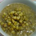 Cooksnap dari Vivin Sugiana~LOVIS CAKE untuk resep 18. Kolak Kacang Hijau Gula Merah #kamisMANIS