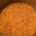 El cooksnap de Pau Rosainz cuando hizo Mermelada de duraznos. ॐ.