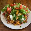 El cooksnap de Malila cuando hizo Ensalada con porotos frutillas.