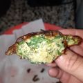 El cooksnap de Celia Lanusse cuando hizo Bocadillos de acelga esponjosos.