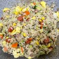 騰駿馬迷 的 簡易香腸炒飯 cooksnap