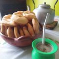 El cooksnap de Marisol Melgarejo cuando hizo Sopaipillas con polvo de hornear y pebre.