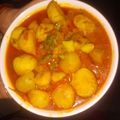 Nandita Mukherjee's cooksnap of when they made স্পেশাল নিরামিষ আলুর দম(aloor dum recipe in Bengali).