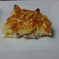 El cooksnap de Chusmi cuando hizo Lasaña de patatas y jamón york.