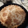 El cooksnap de eloisa Vázquez cuando hizo Tarta de calabaza al queso y roquefort.