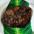 Cooksnap Nor Azlina semasa beliau membuat Nab’s Salmon Grill Air Fryer.