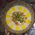 کوک اسنپ Paria & Siavash بعد از امتحان کردن فرنی زعفرانی 😋.