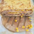 Zsolt Nagy Cooksnap-ja, amikor elkészítette a(z) Sajtos-sonkás-kukoricás palacsinta torta receptet.