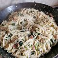 Cigl Kriszti Cooksnap-ja, amikor elkészítette a(z) Spenótos ricottás sonkás spagetti receptet.